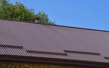 typical West Bexington corrugated roof uses